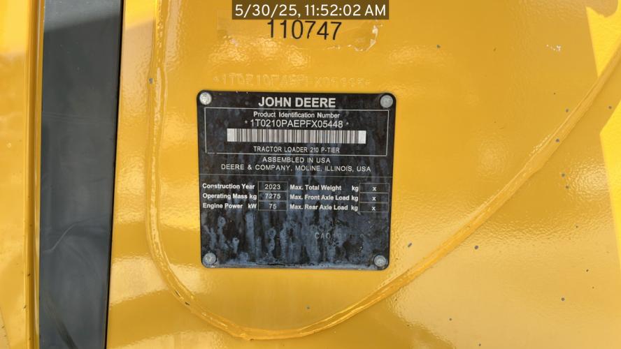 John Deere 210 P