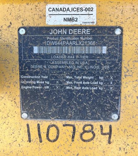 John Deere 644 P