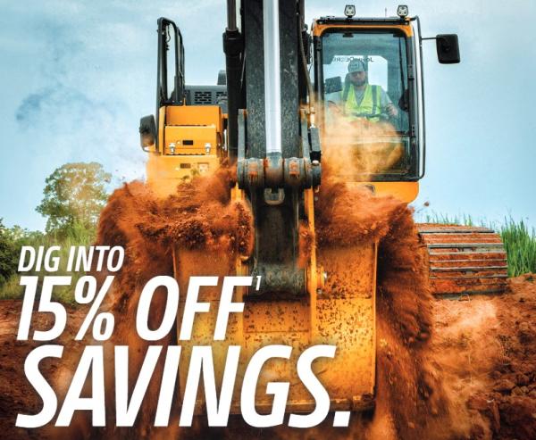 Dig Into 15% Off Savings