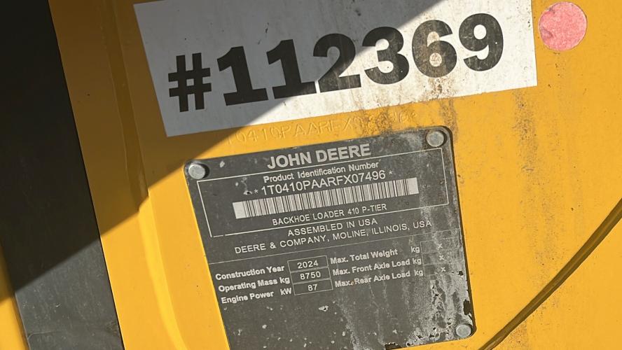 John Deere 410 P