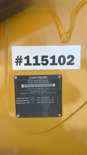John Deere 410 P