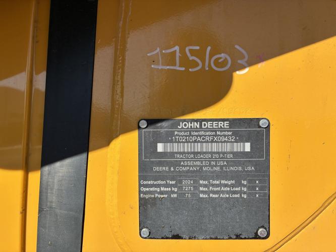 John Deere 210 P