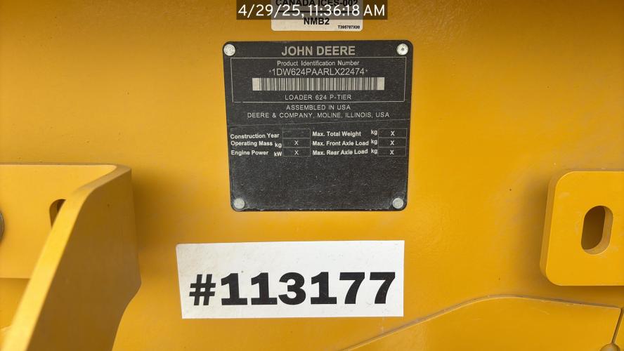 John Deere 624 P