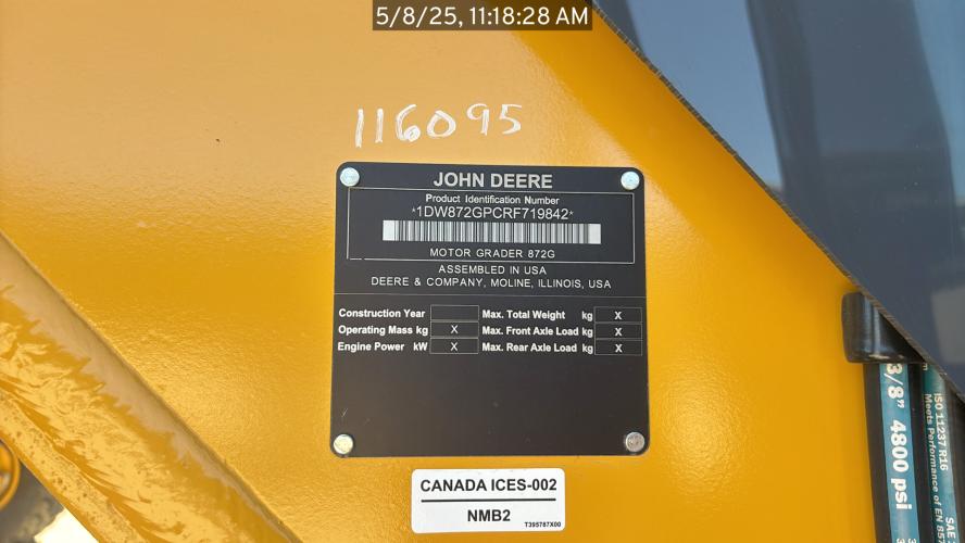John Deere 872G